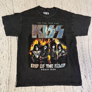Kiss World tour “End of the world” Band Tee Men's Size Large
